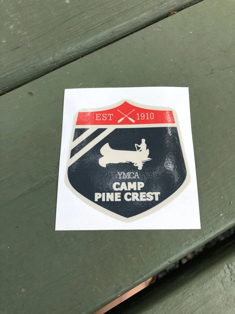 Pine Crest Vinyl Sticker